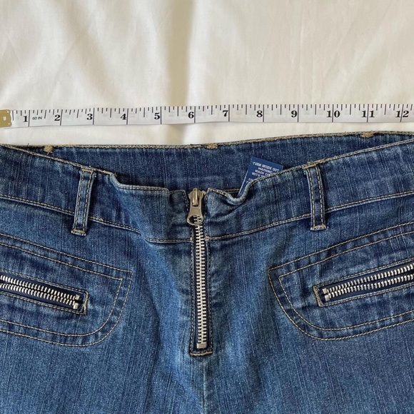 vintage ponytail embroidered flare jeans - Picture 6 of 7